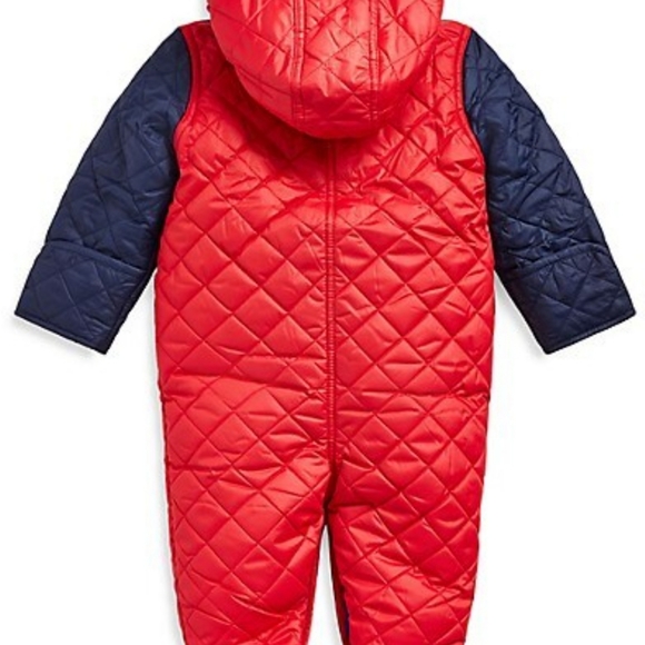 Ralph Lauren Baby  Colourblock Quilted Bunting - Picture 2 of 6